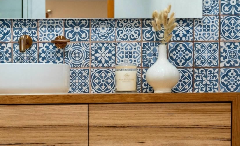 moroccan bathroom feature tiles Sydney